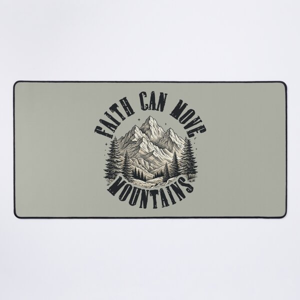 Item preview, Faith Can Move Mountains designed and sold by MalwasBasket.