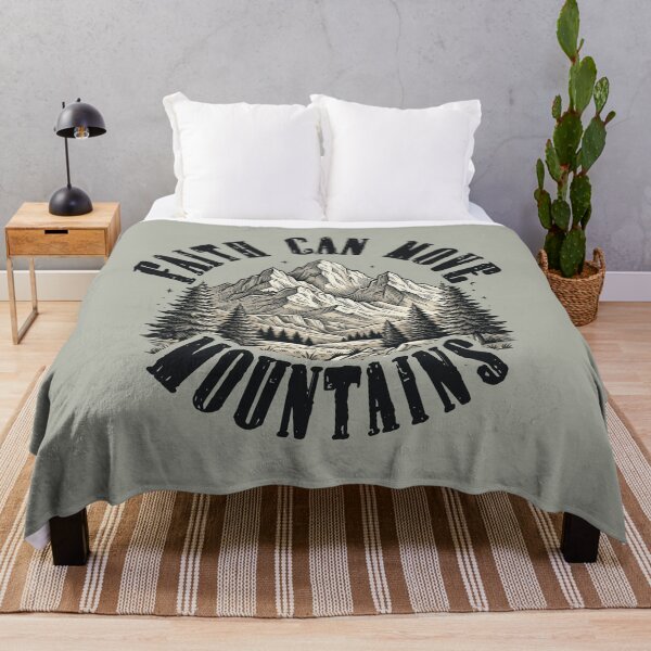 Item preview, Faith Can Move Mountains designed and sold by MalwasBasket.