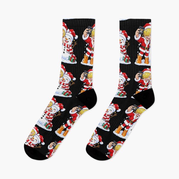 Item preview, Sanji One Piece Egghead Regalo de Navidad Muñeco de nieve Selfie designed and sold by mildaclairmo.
