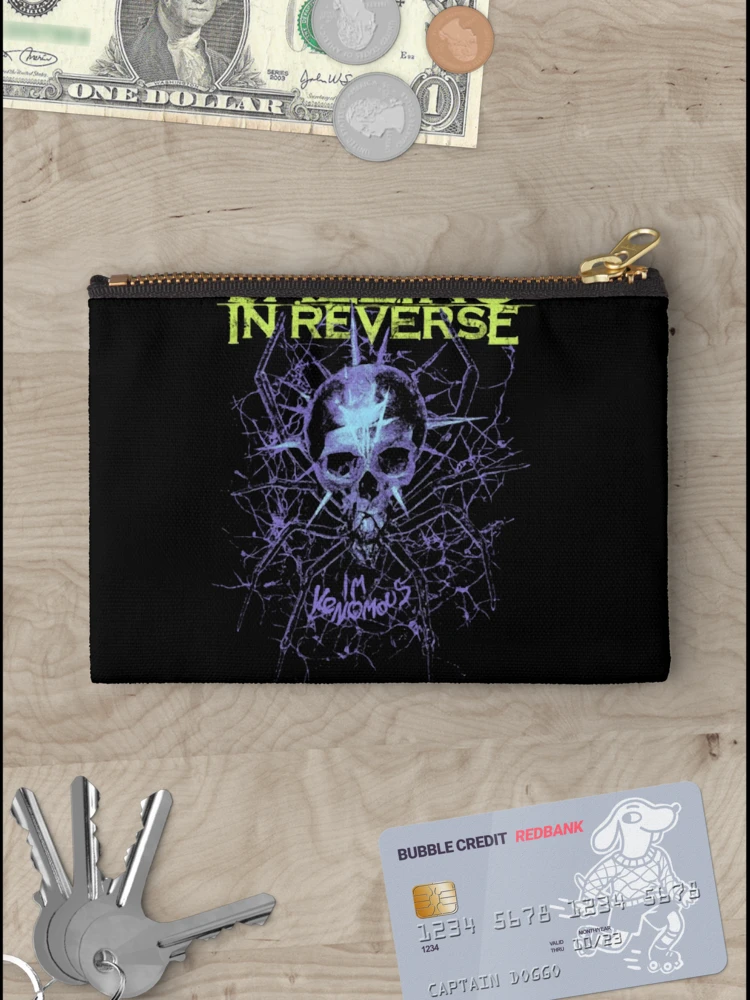 Thumbnail 3 of 4, Zipper Pouch, Falling In Reverse Classic designed and sold by vodevinfrogart.