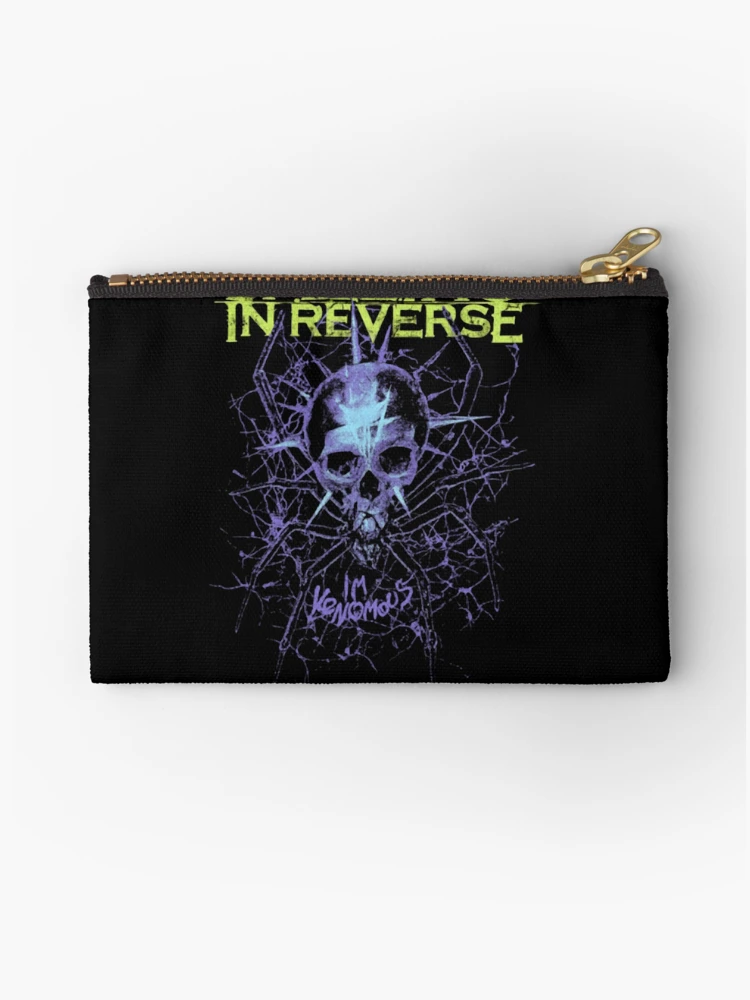 Thumbnail 1 of 4, Zipper Pouch, Falling In Reverse Classic designed and sold by vodevinfrogart.