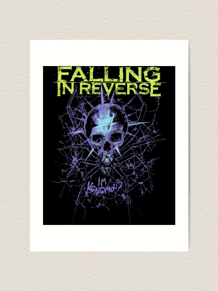 Thumbnail 1 of 3, Art Print, Falling In Reverse Classic designed and sold by vodevinfrogart.