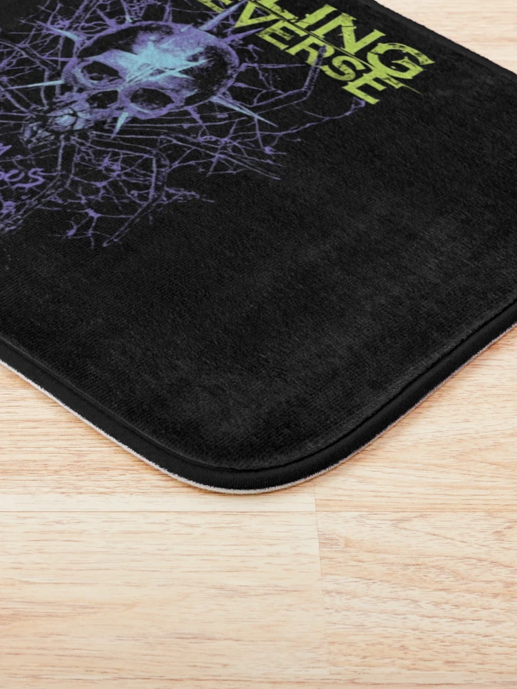Thumbnail 3 of 6, Bath Mat, Falling In Reverse Classic designed and sold by vodevinfrogart.