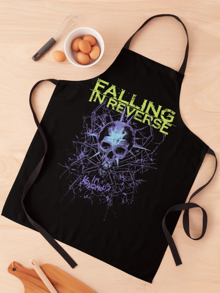 Thumbnail 1 of 6, Apron, Falling In Reverse Classic designed and sold by vodevinfrogart.