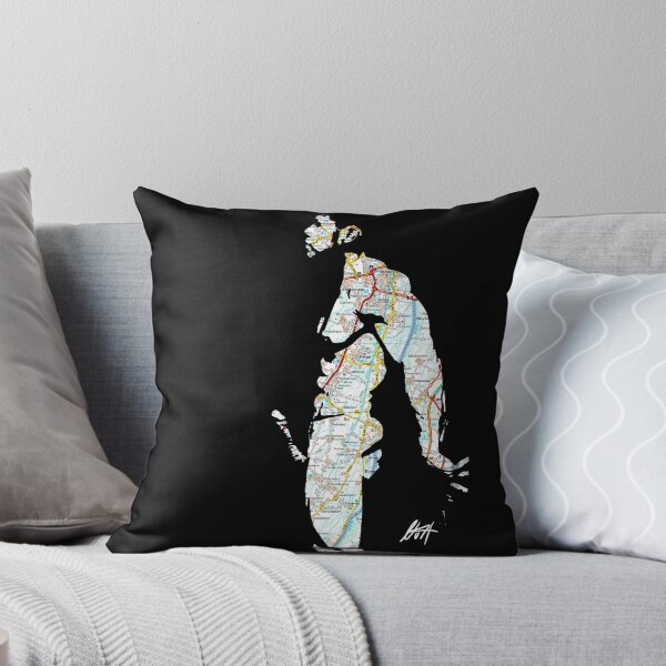 Item preview, Muscled Asian Twink Backed Against The Wall Cock Out Map Art By NLMKArtStudio designed and sold by NLMKArtStudio.