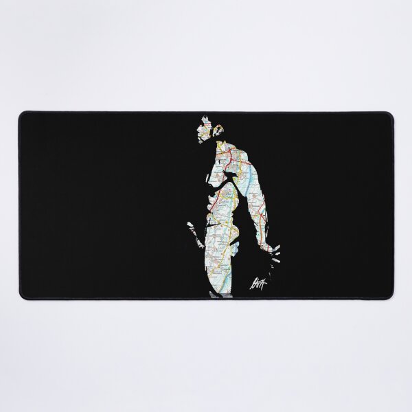 Item preview, Muscled Asian Twink Backed Against The Wall Cock Out Map Art By NLMKArtStudio designed and sold by NLMKArtStudio.