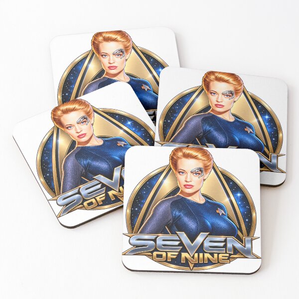 Item preview, Seven of Nine Emblem (Blue) designed and sold by Moviebuff91.