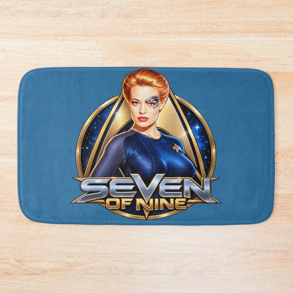 Item preview, Seven of Nine Emblem (Blue) designed and sold by Moviebuff91.