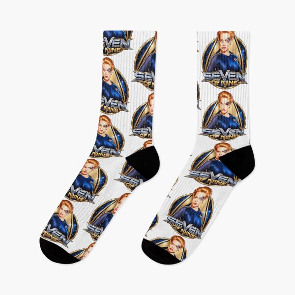 Item preview, Seven of Nine Emblem (Blue) designed and sold by Moviebuff91.