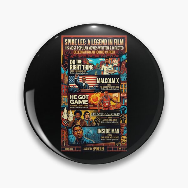 Item preview, Spike Lee Iconic Movies Poster designed and sold by Halifaxartguy.