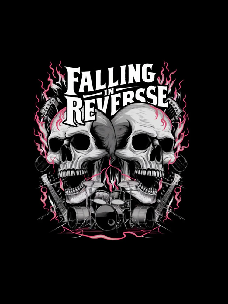 Thumbnail 4 of 4, iPhone Case, Falling In Reverse Classic designed and sold by vodevinfrogart.