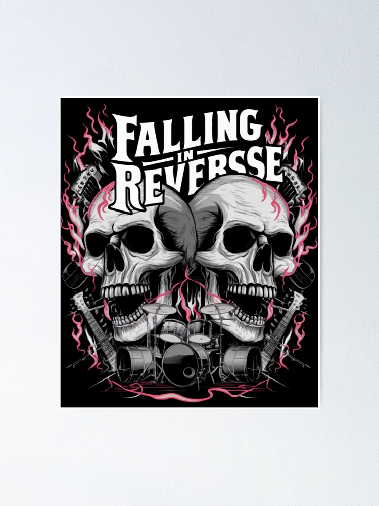 Thumbnail 1 of 3, Poster, Falling In Reverse Classic designed and sold by vodevinfrogart.