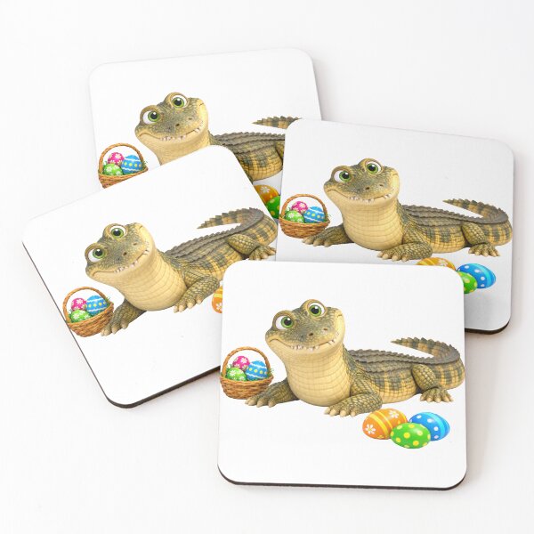 Item preview, Cheerful Alligator Easter designed and sold by Sillytoe.