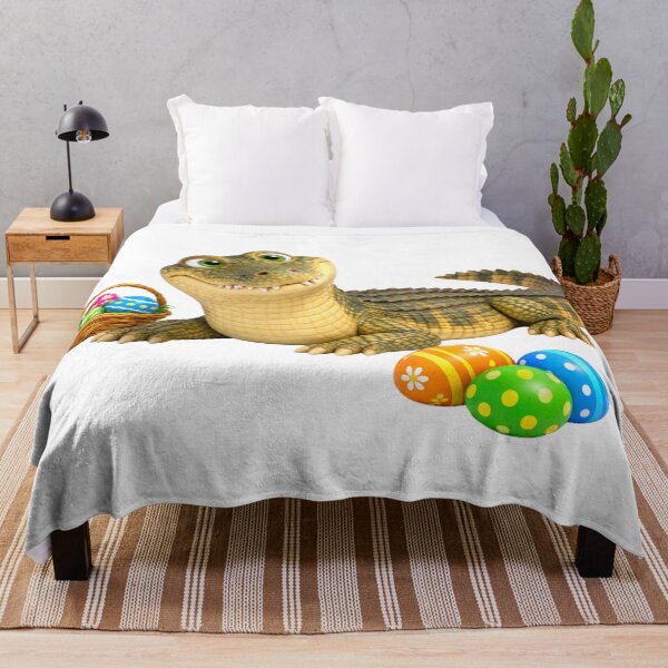 Item preview, Cheerful Alligator Easter designed and sold by Sillytoe.