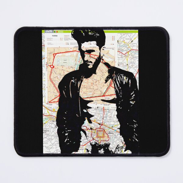 Item preview, Gay Leather Rock And Roll Toned Twink Map Art By NLMKArtStudio designed and sold by NLMKArtStudio.