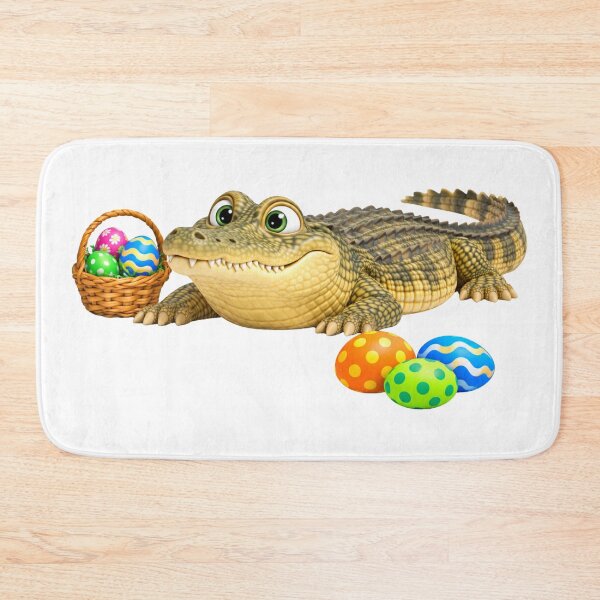 Item preview, Playful American Alligator Easter designed and sold by Sillytoe.
