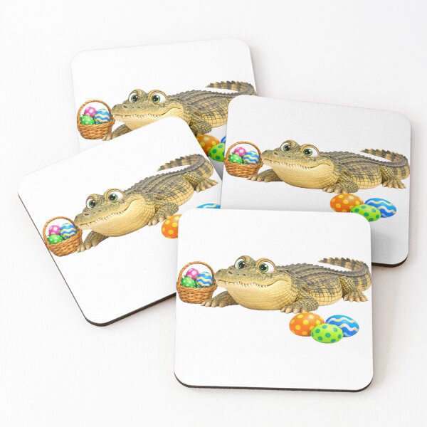Item preview, Playful American Alligator Easter designed and sold by Sillytoe.
