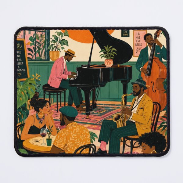 Item preview, Retro Jazz Cafe designed and sold by sarahiggi.