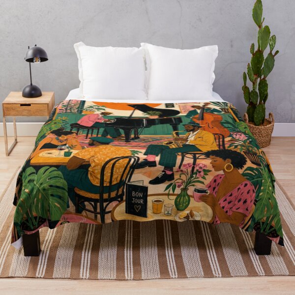 Item preview, Retro Jazz Cafe designed and sold by sarahiggi.