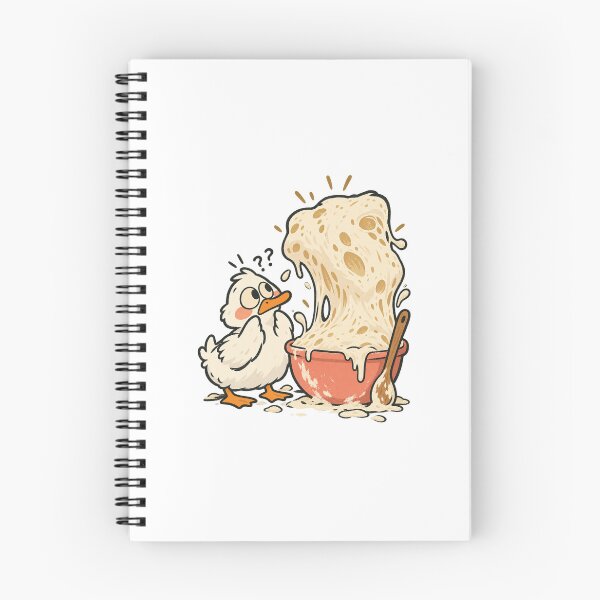 Item preview, Confused Duck and Overflowing Bread Dough designed and sold by AMICO77.