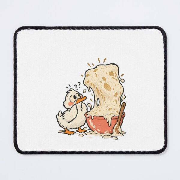 Item preview, Confused Duck and Overflowing Bread Dough designed and sold by AMICO77.