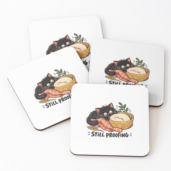 Item preview, Still Proofing Cat and Sourdough Dough designed and sold by AMICO77.