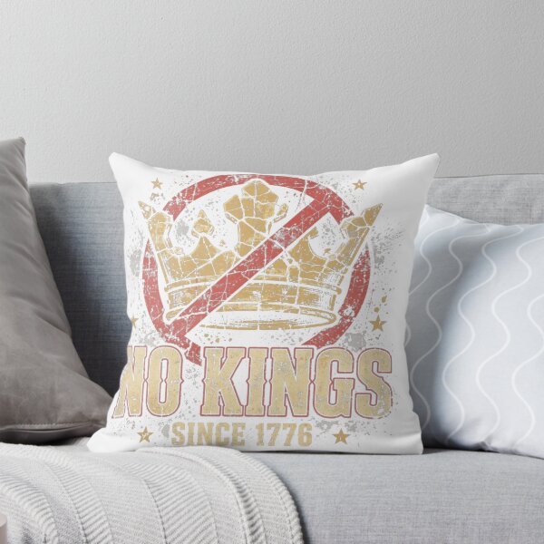 Item preview, No Kings Since 1776 - Vintage Broken Crown designed and sold by TeeheesAndCo.