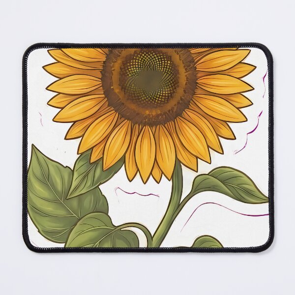 Item preview, sunflower sticker designed and sold by potatolover123.