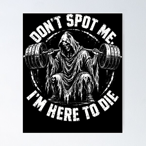 Item preview, Grim Reaper Heavy Squat Fitness designed and sold by OddityVault.
