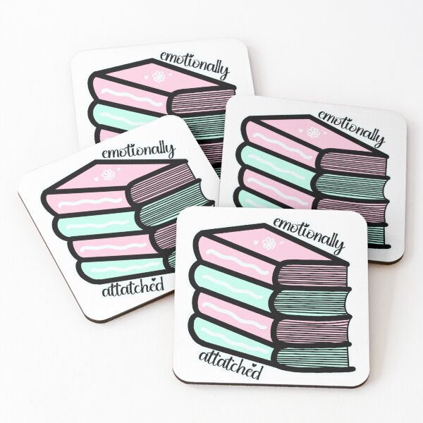 Item preview, Booktok Emotionally Attached Bookish Book Stack  designed and sold by soaddigitalstudios.