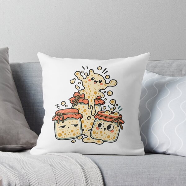 Item preview, Bubbly Sourdough Starter Jar Trio designed and sold by AMICO77.
