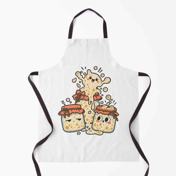 Item preview, Bubbly Sourdough Starter Jar Trio designed and sold by AMICO77.