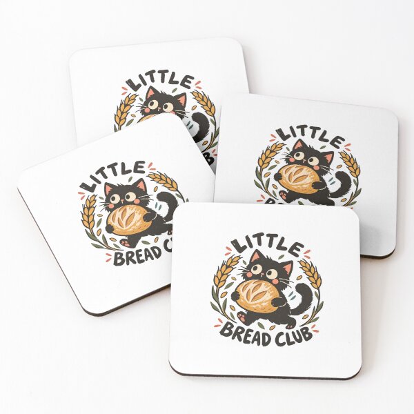 Item preview, Little Bread Club Cat and Golden Loaf designed and sold by AMICO77.