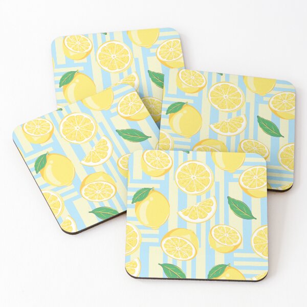 Item preview, Cute Fresh Lemon Seamless Pattern designed and sold by nurabear.