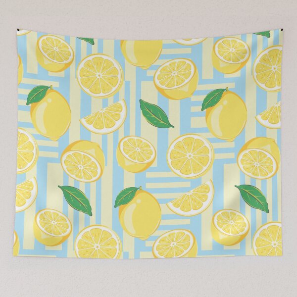 Item preview, Cute Fresh Lemon Seamless Pattern designed and sold by nurabear.