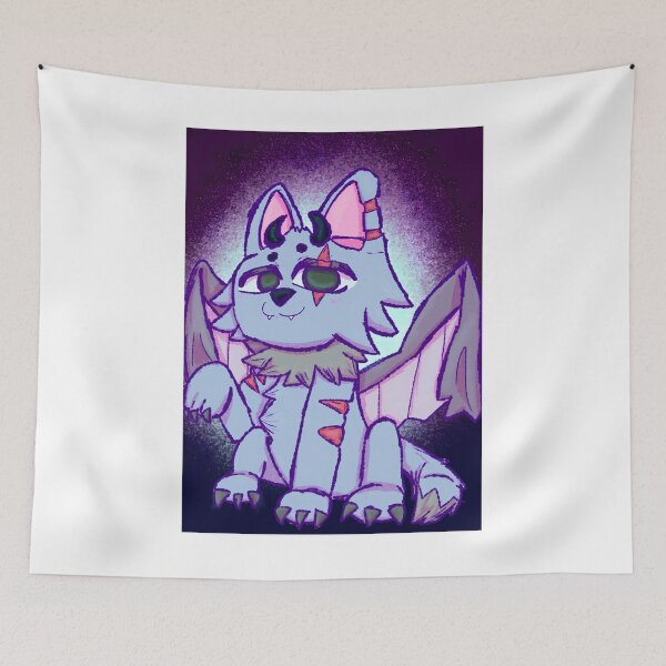 Item preview, Winged Gargoyle Wolf Pup designed and sold by Shadow157.