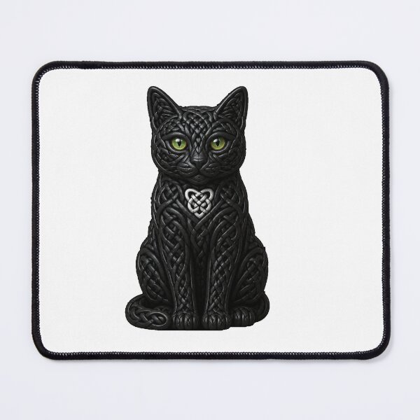 Item preview, Celtic Knot Cat-sith designed and sold by Freckled-Monkey.