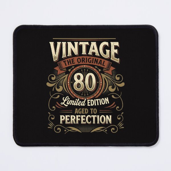 Item preview, Vintage 80th Birthday - The Original Aged To Perfection designed and sold by FernaRoje.