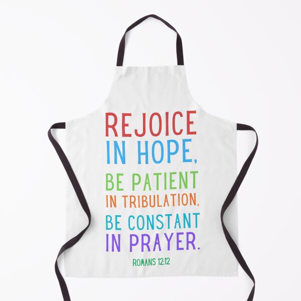 Item preview, Rejoice in Hope Romans 12:12 designed and sold by Boy and Belugee Studio.