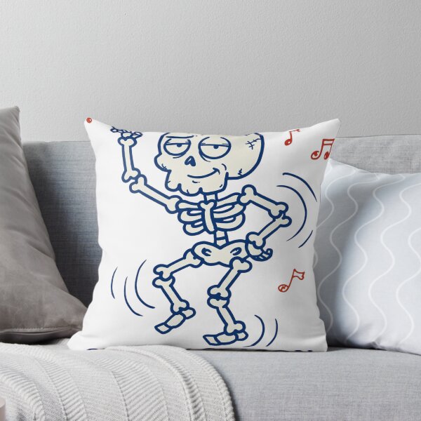 Item preview, Spooky Season Cardio Funny Skeleton Sticker — Halloween Dance Decal designed and sold by ryleemaxwell.