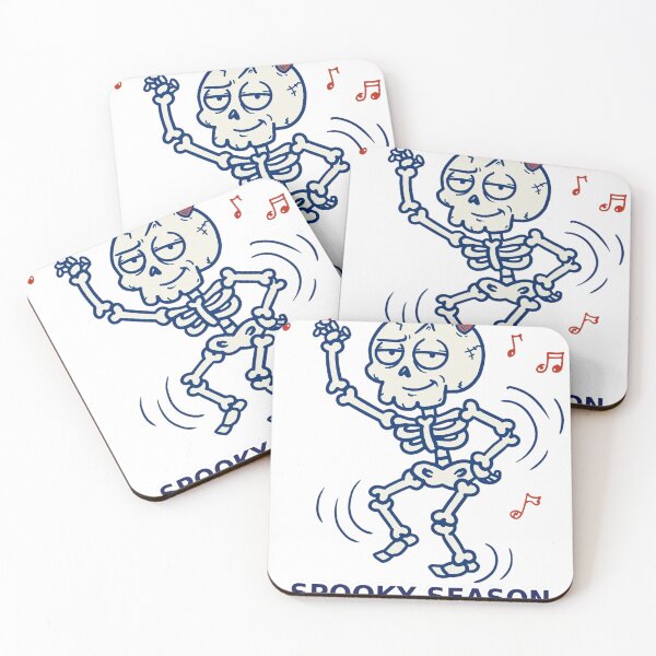 Item preview, Spooky Season Cardio Funny Skeleton Sticker — Halloween Dance Decal designed and sold by ryleemaxwell.