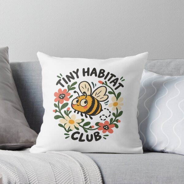 Item preview, Tiny Habitat Club Bee and Flower Wreath designed and sold by AMICO77.