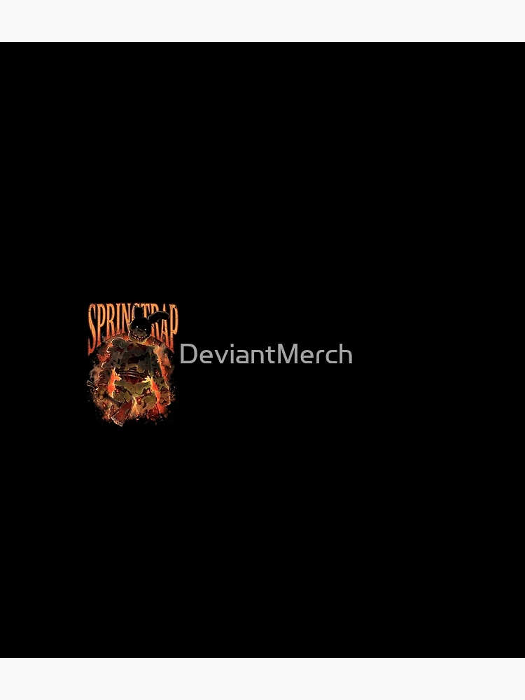 Thumbnail 3 of 3, Backpack, FNAF Springtrap designed and sold by DeviantMerch.