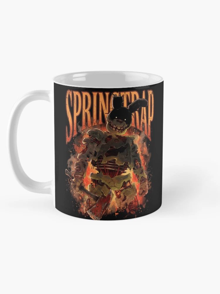Thumbnail 5 of 6, Coffee Mug, FNAF Springtrap designed and sold by DeviantMerch.