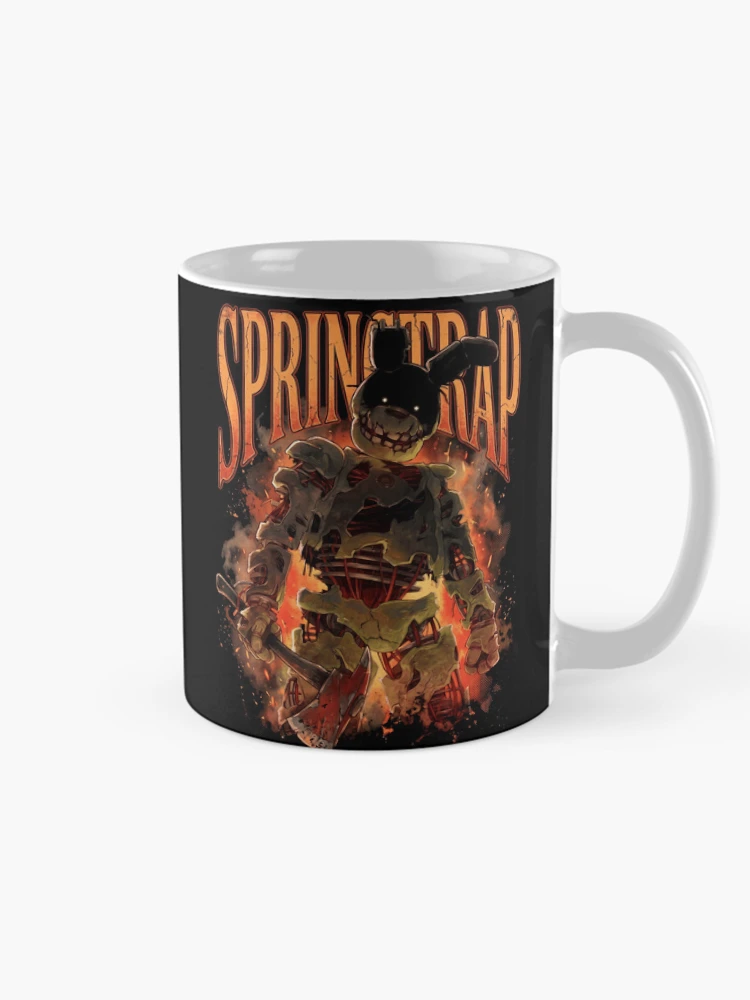 Thumbnail 3 of 6, Coffee Mug, FNAF Springtrap designed and sold by DeviantMerch.