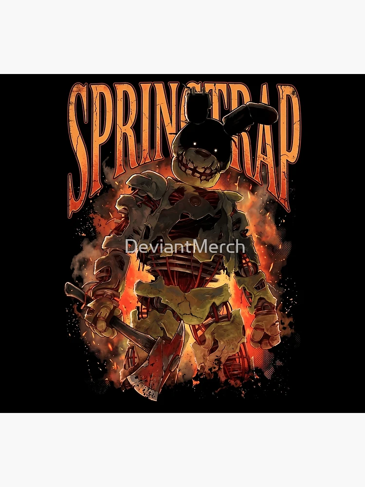 Thumbnail 5 of 5, Socks, FNAF Springtrap designed and sold by DeviantMerch.