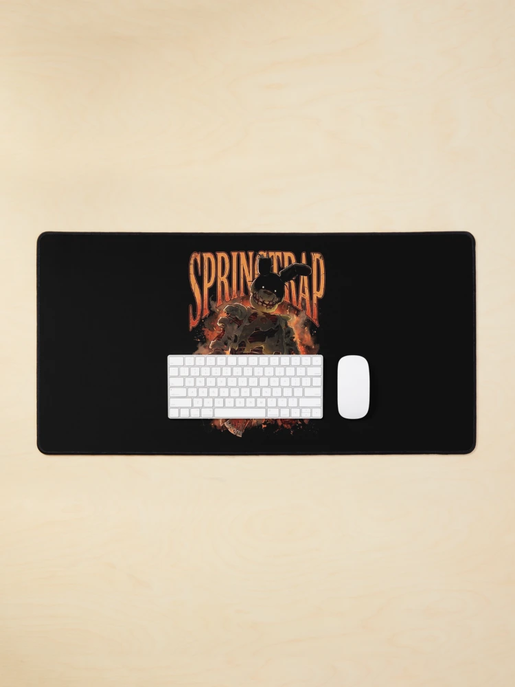 Thumbnail 1 of 5, Mouse Pad, FNAF Springtrap designed and sold by DeviantMerch.