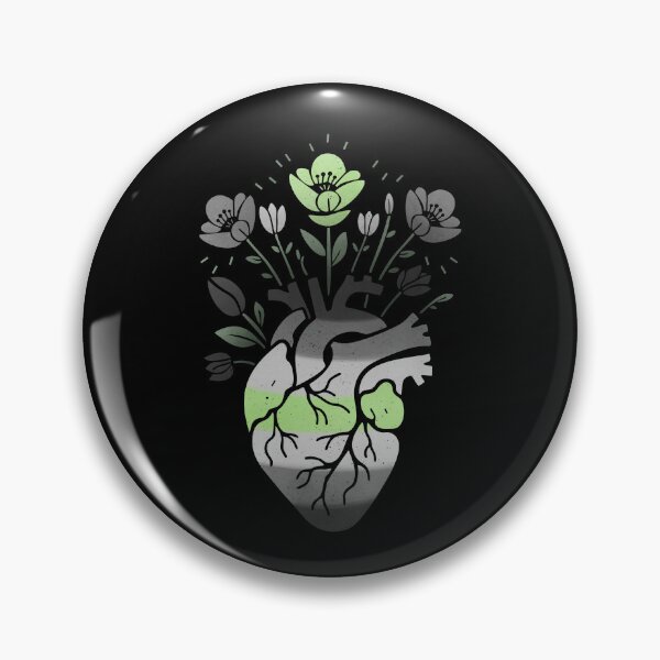 Item preview, Agender Floral Heart LGBT Pride Flag designed and sold by Clara Hollins.
