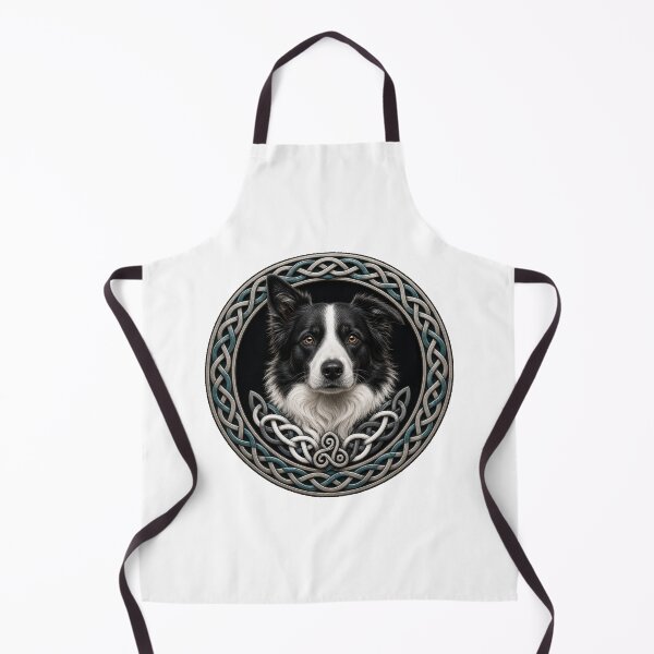 Item preview, Trisquel de Border Collie con nudo celta designed and sold by Freckled-Monkey.