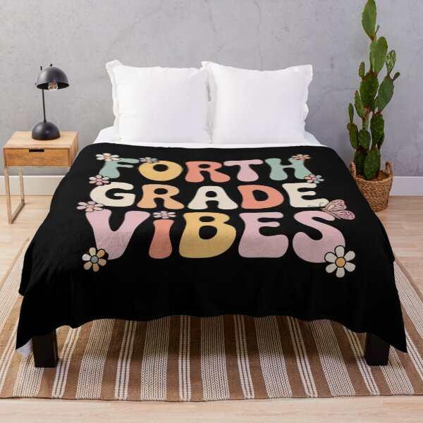 Item preview, Fourth Grade Vibes Groovy Floral Aesthetic designed and sold by Mr-AShop.